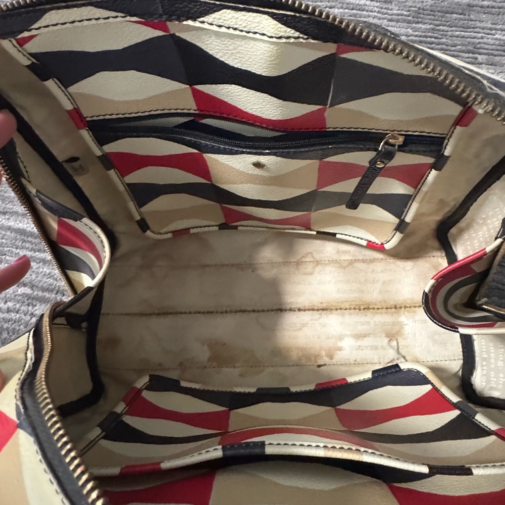 Kate Spade Multicolor Geometric Pattern Bag - Picture 6 of 6